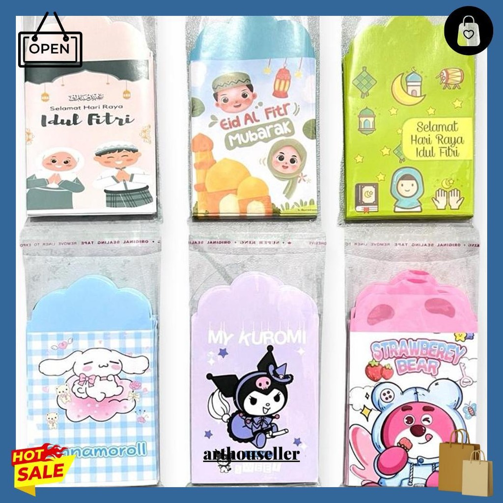 

(50 Lembar) Amplop Lebaran / Angpao / Amplop Lucu Bisa Cod