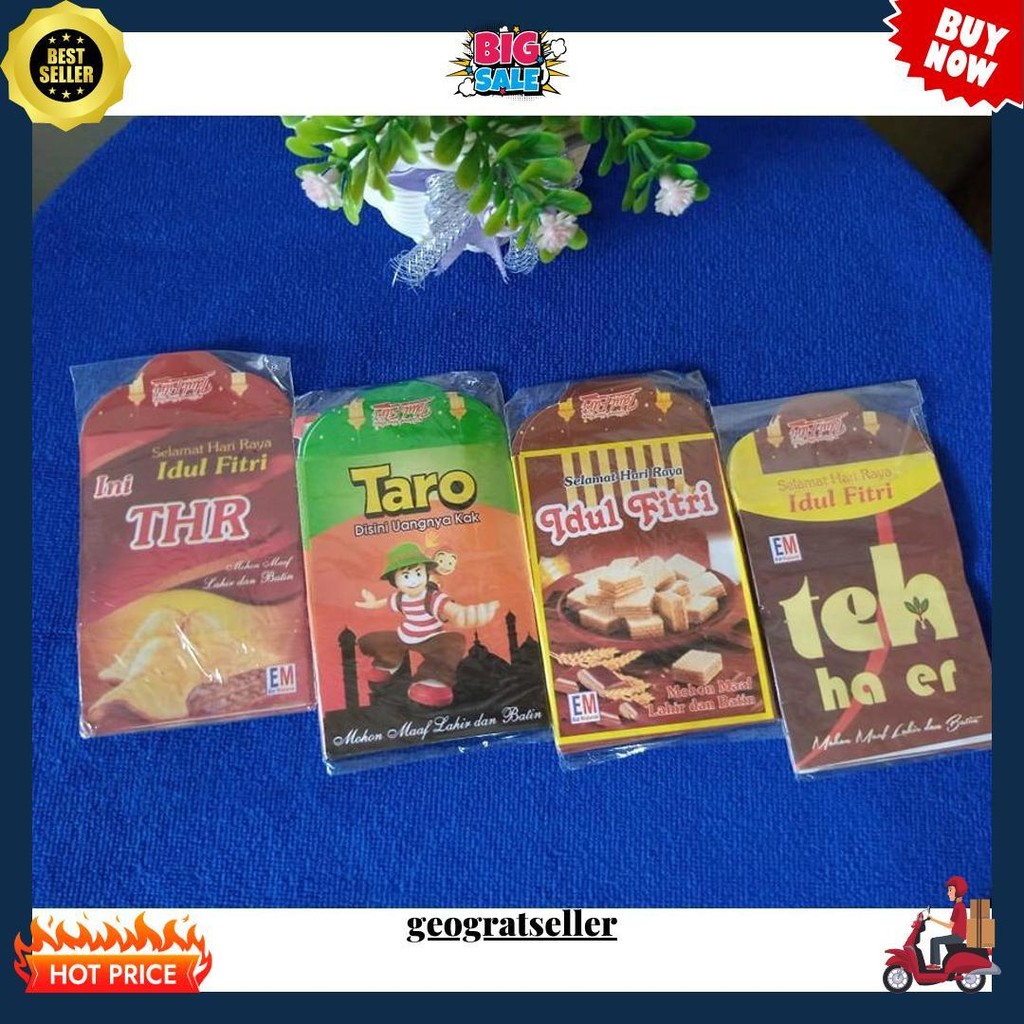 

Amplop Lebaran Unik Snack Lucu Murah Karakter Kekinian | Amplop Lebaran Snack Lembaran Aesthetic Murah Harga Grosir Gratis Ongkir Bisa Cod Gratis Ongkir