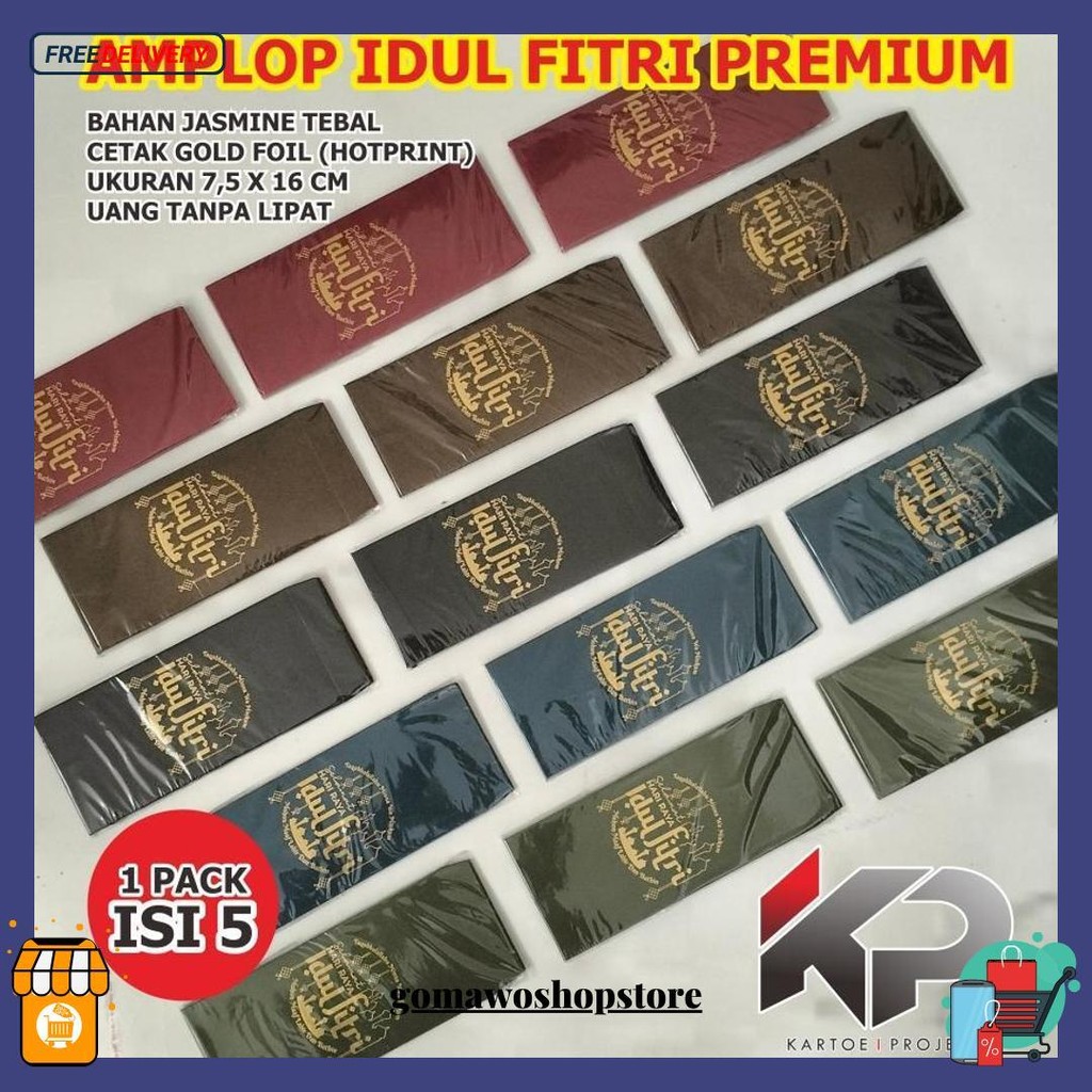

Amplop Idul Fitri Premium Uang Tanpa Lipat Ukuran 7,5 X 16 Cm / Amplop Lebaran Premium Termurah Banget