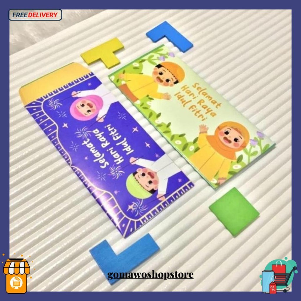 

Amplop Lebaran Edisi 2025 - Amplop Lebaran Lucu - Amplop Lebaran Murah - Desain Unik (Isi 10Lembar) Original Produk