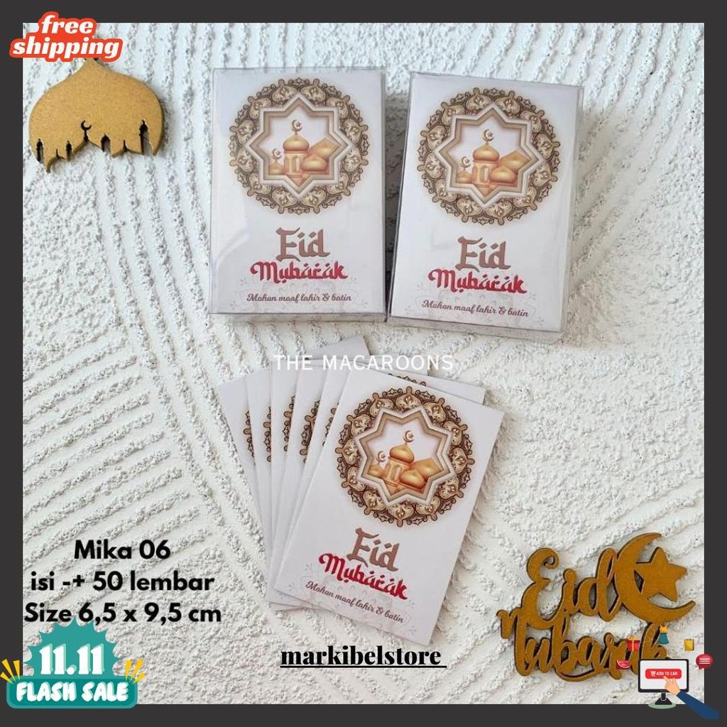 

Amplop Lebaran Idul Fitri 50 Pcs - Angpao Thr Eid Mubarak Bisa Cod