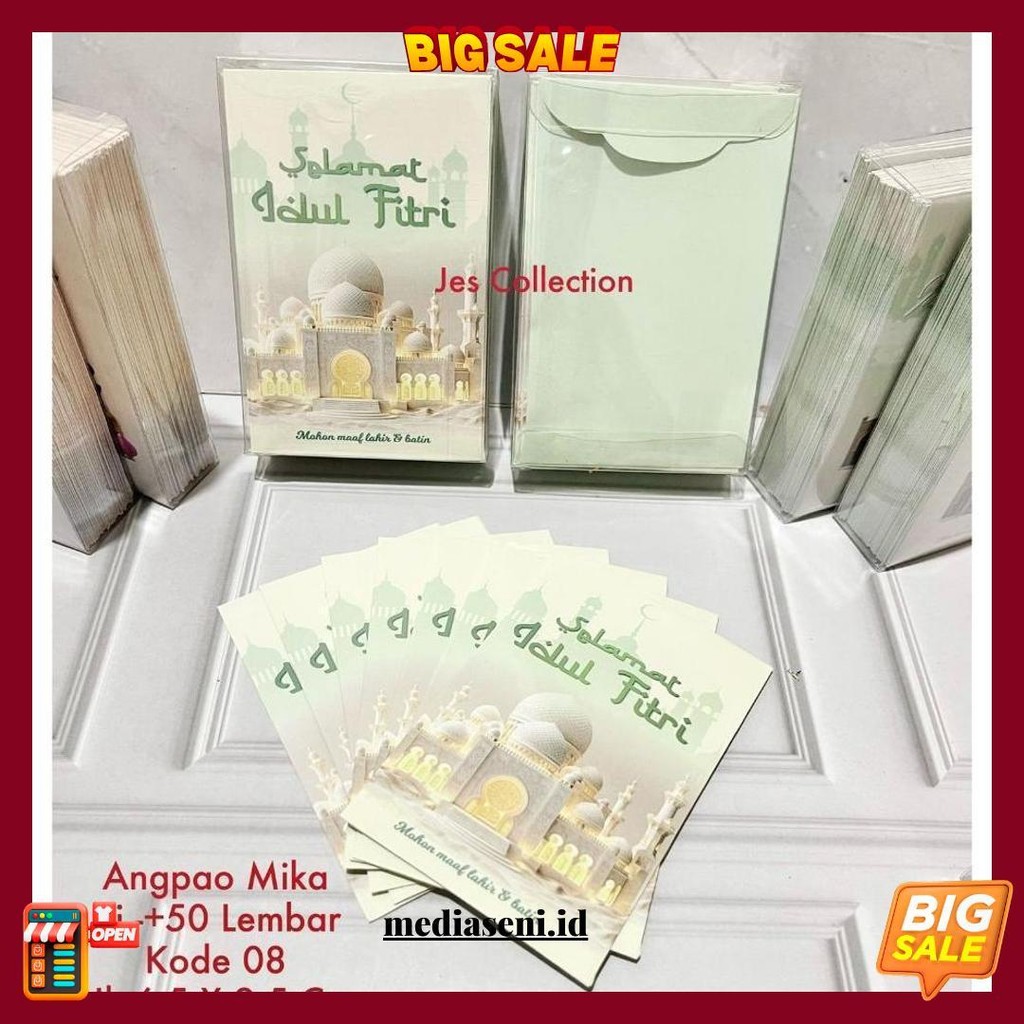 

Amplop Lebaran Idul Fitri (Isi 50 Lembar) Amplop Lebaran Karakter Lucu Original Produk
