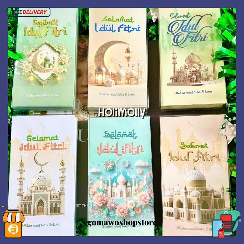 

Hm - Amplop Panjang Mika Islami Viral Hari Raya Idul Fitri 2025 - Lebaran Isi 50 Bisa Cod