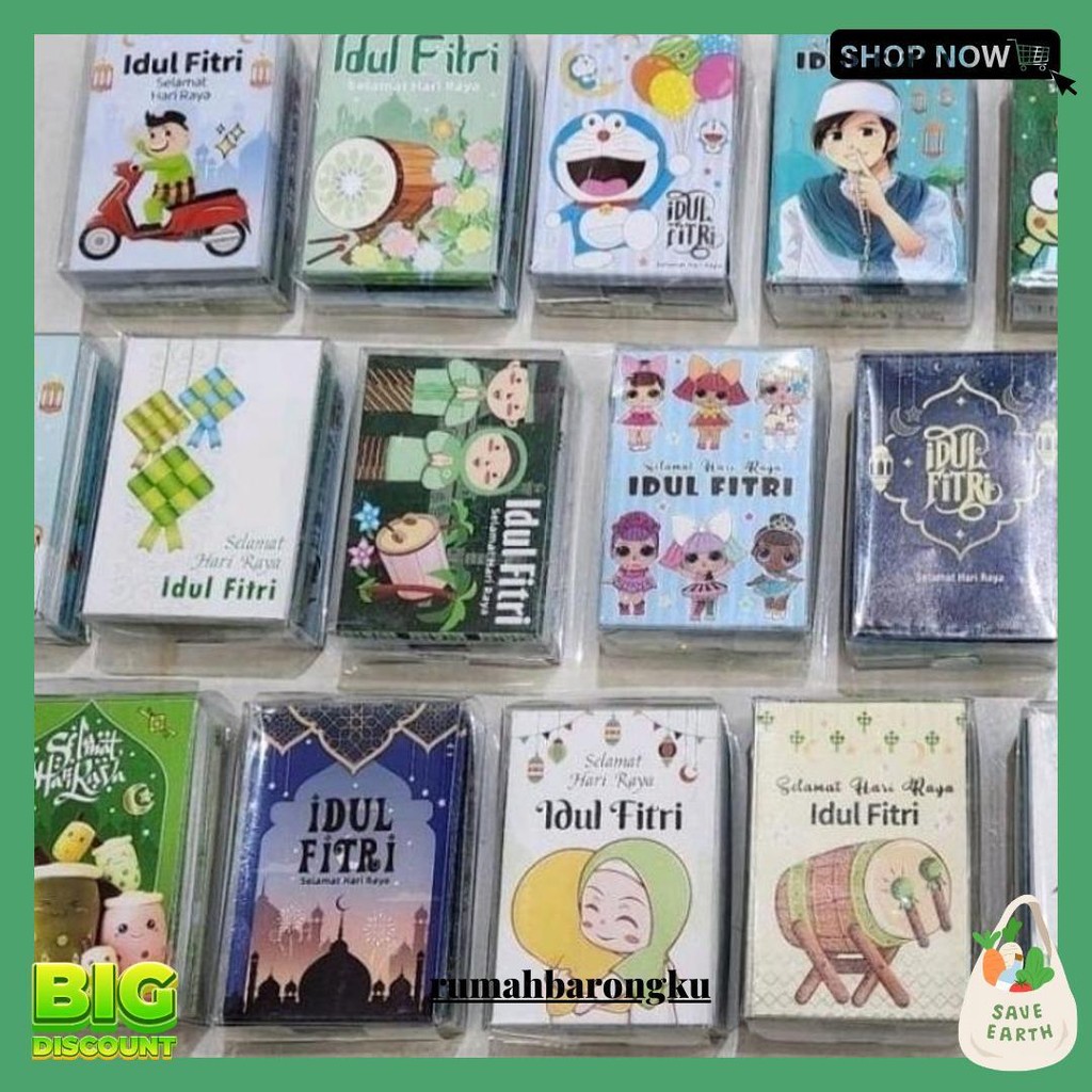 

Amplop Lebaran Isi 50 Mix Terlaris
