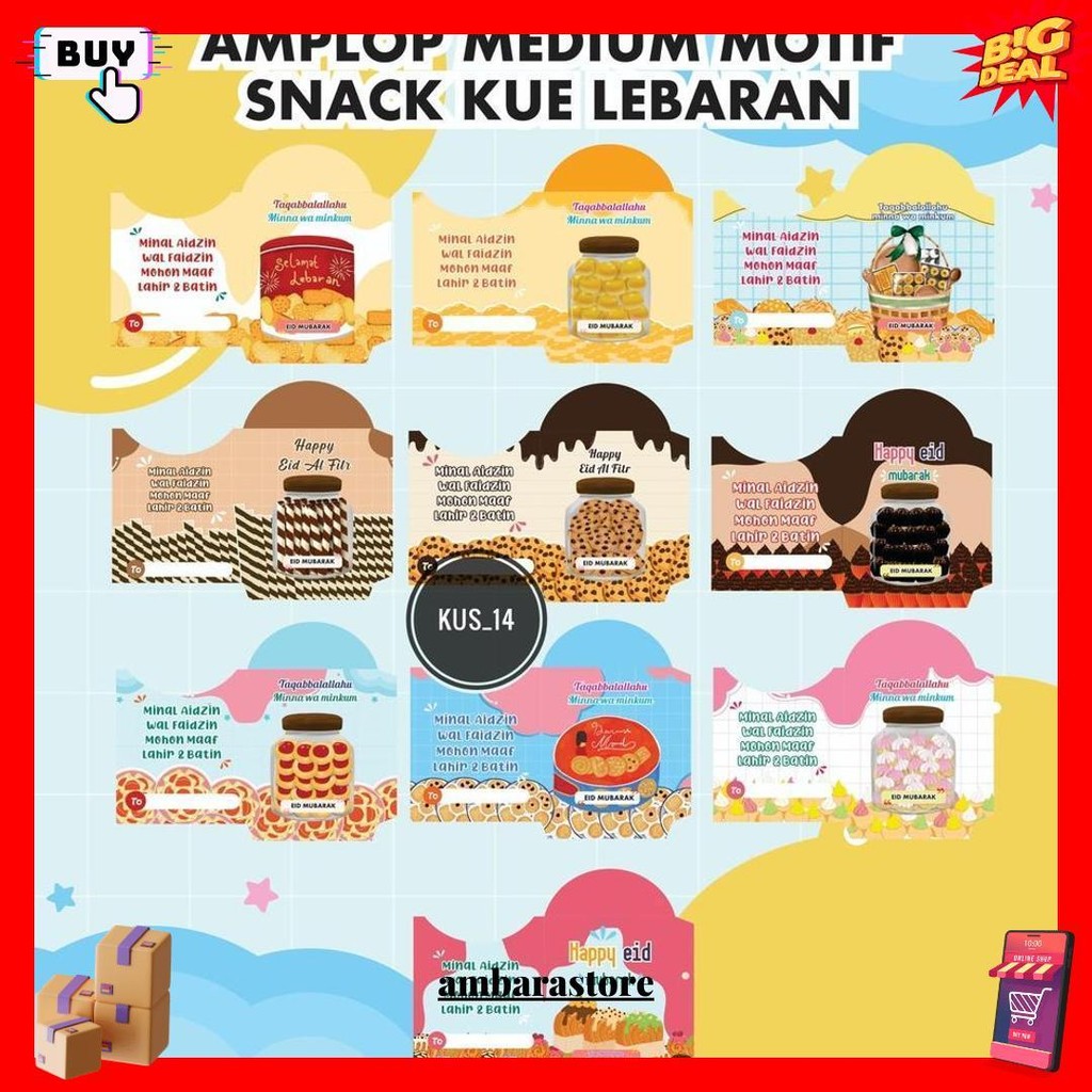 

Paket 50 Pcs Amplop Lebaran 2025 | Amplop Thr Murah Termurah Banget
