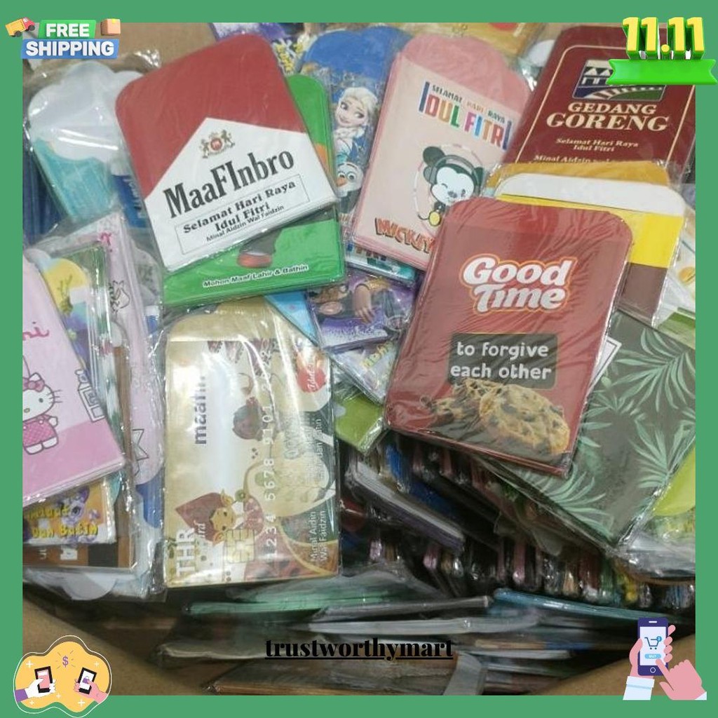 

Amplop Lebaran Idul Fitri Medium 7X13Cm Isi 10Pcs Original Produk