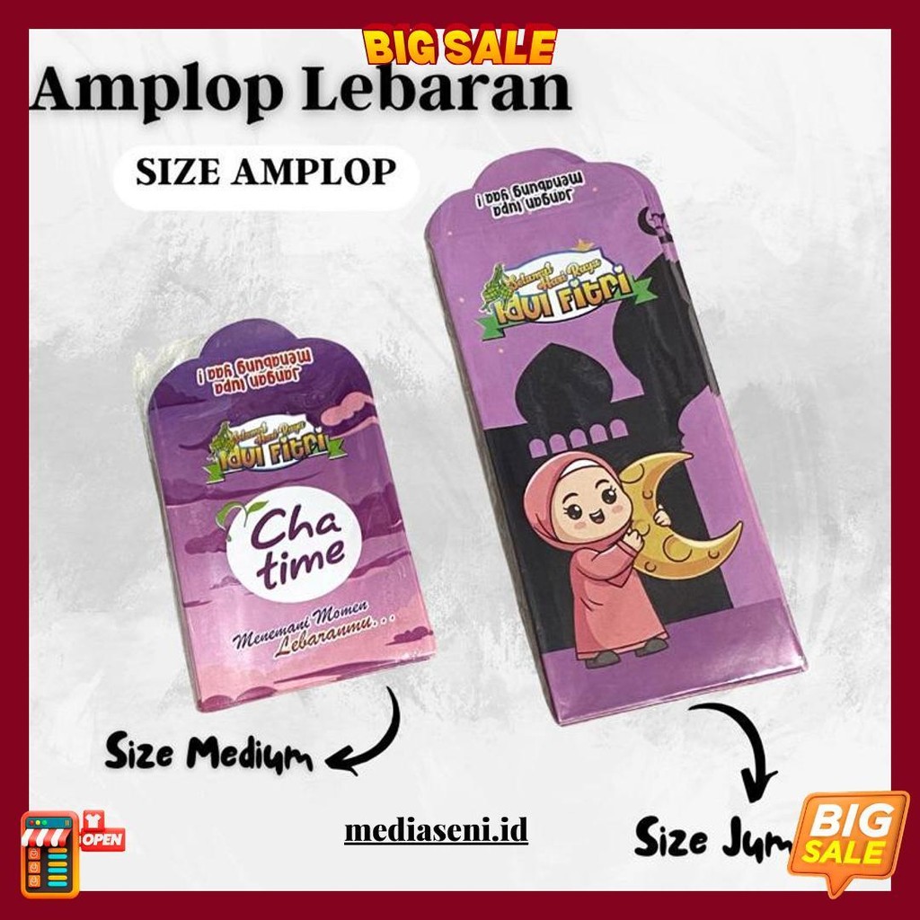 

[Ready Stock] Amplop Lebaran Motif Snack Muslim Viral | Amplop Lebaran 2024 Original Produk