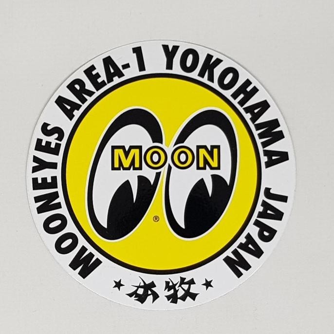 

Promo Mooneyes Eyeball Area-1 Sticker [DM196] COD