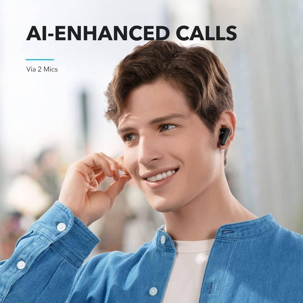 Anker Soundcore R50i Stick Earbud Wireless Bluetooth Hitam