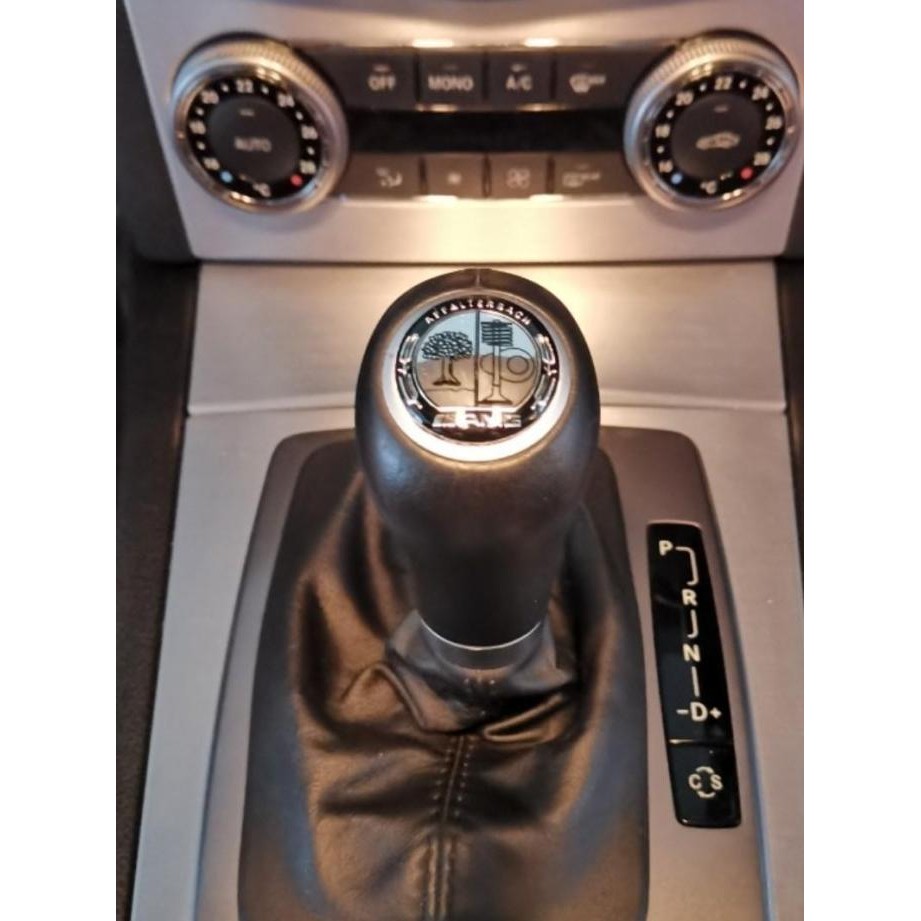 Promo AMG LOGO EMBLEM TUAS PERSNELING SHIFT KNOB MERCEDES BENZ W204 W212 COD