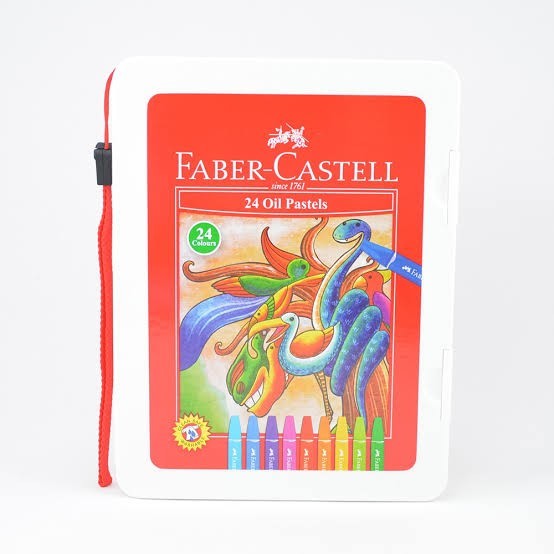 

SET 24 WARNA KRAYON FABER CASTELL HEXAGONAL CRAYON