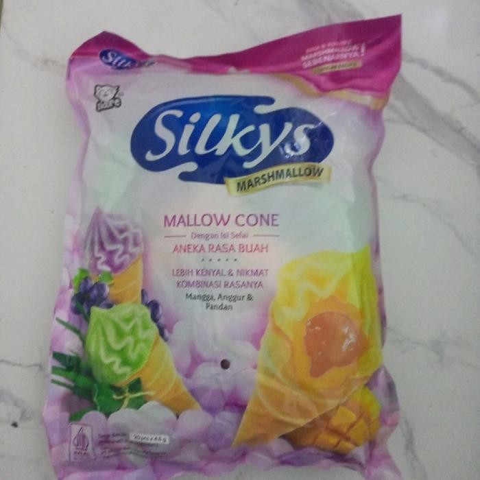 

terbaru !!! silkys marshmallow isi 6 pack x 20 pcs per bungkusnya exp. juli 2025 manis ready