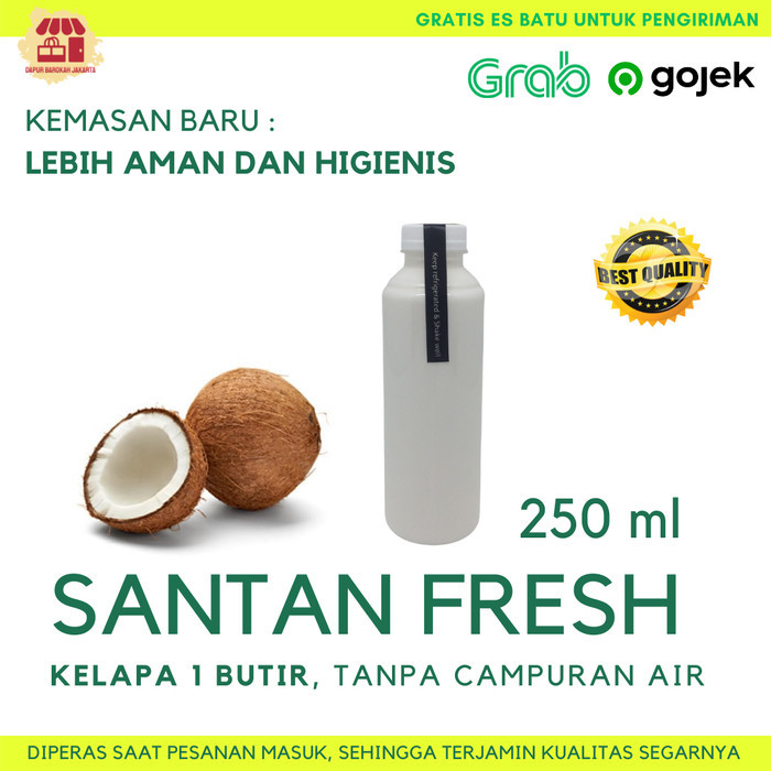 

Santan Kelapa Segar Murni Kental Murah Banyak Besar Barokah Best Seller