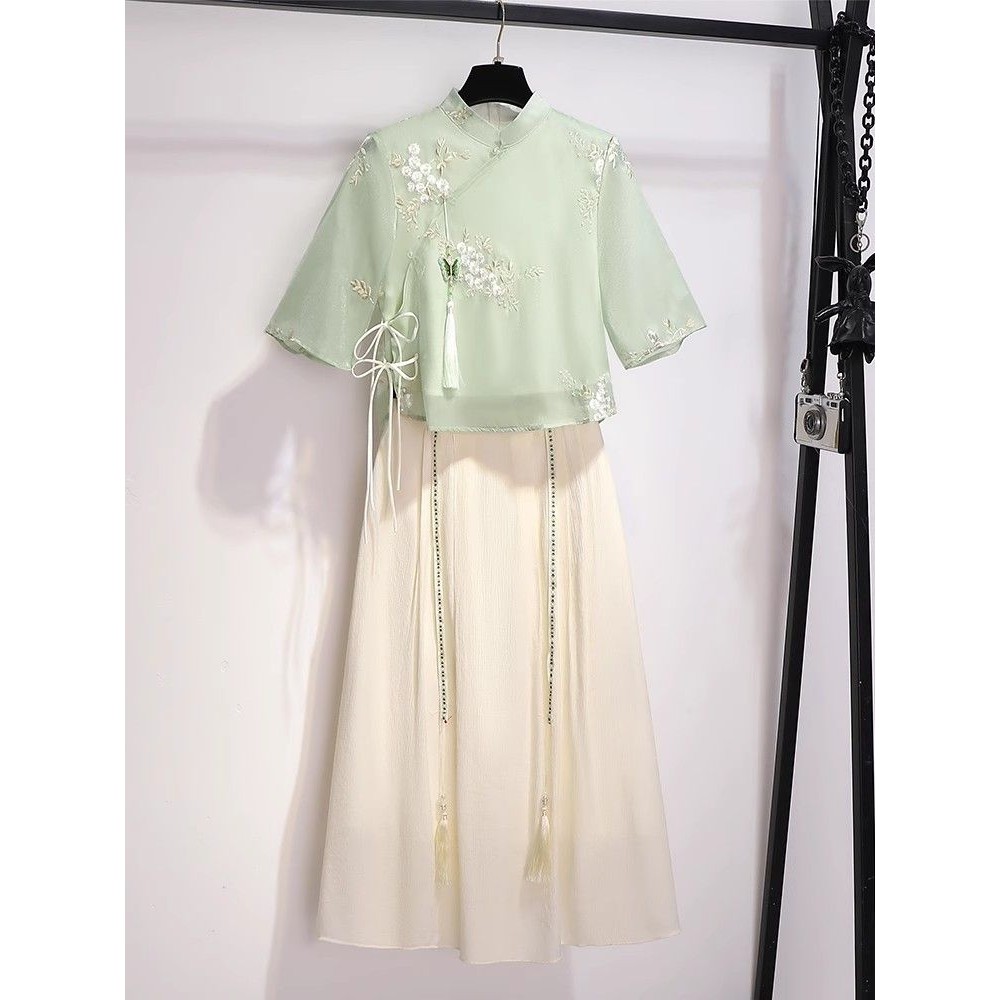 Women's New Chinese Style National Style Dress Improved Hanfu