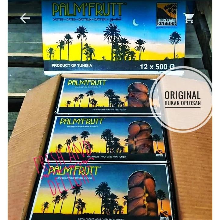 

Kurma Palm Fruit 500gram Kemasan 1 dus