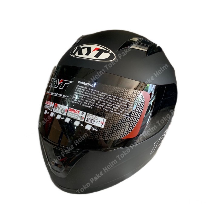 HELM KYT R10 BLACK DOFF FULL FACE