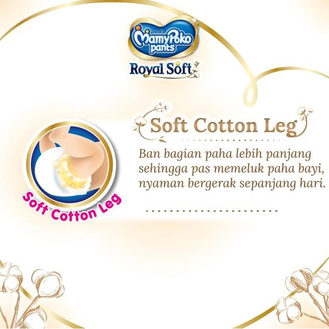 || PROMO POPOK BAYI / PAMPERS ~`~ MamyPoko Pants Royal Soft Organic Cotton - M 64 - Boys - Popok Cel