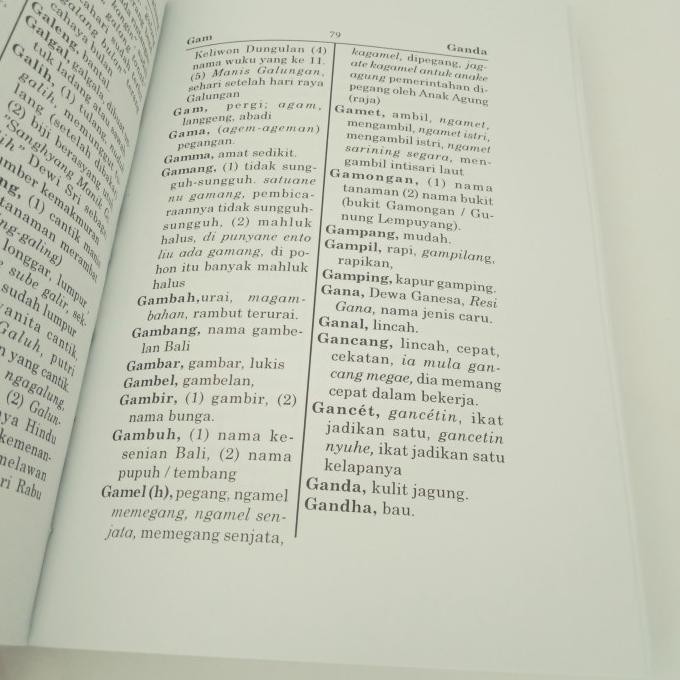 

Terlaris Buku Kamus Bahasa Bali Terjemahan Indonesia Agama Hindu N Kanduk Supat Ready Stok