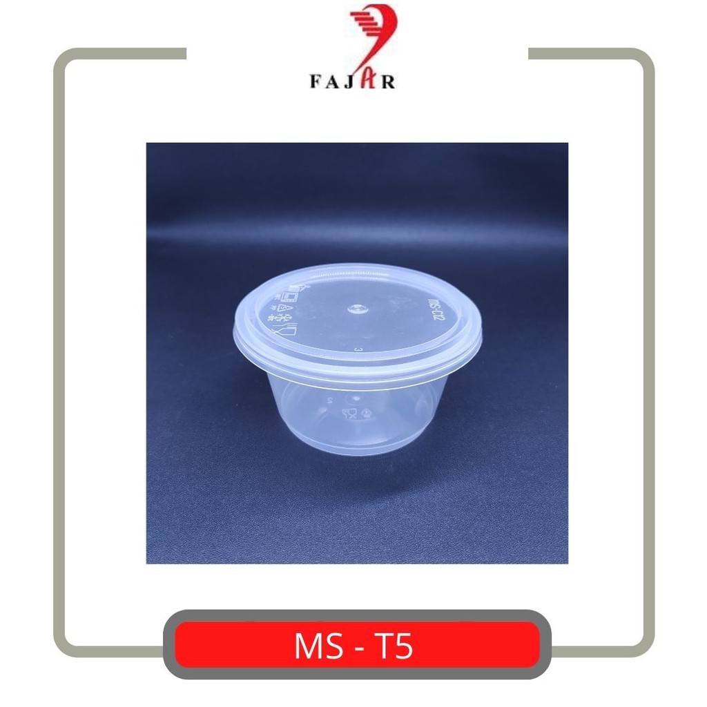 Cup Plastik Kecil 180ml / Plastik Thinwall / Kontainer Plastik