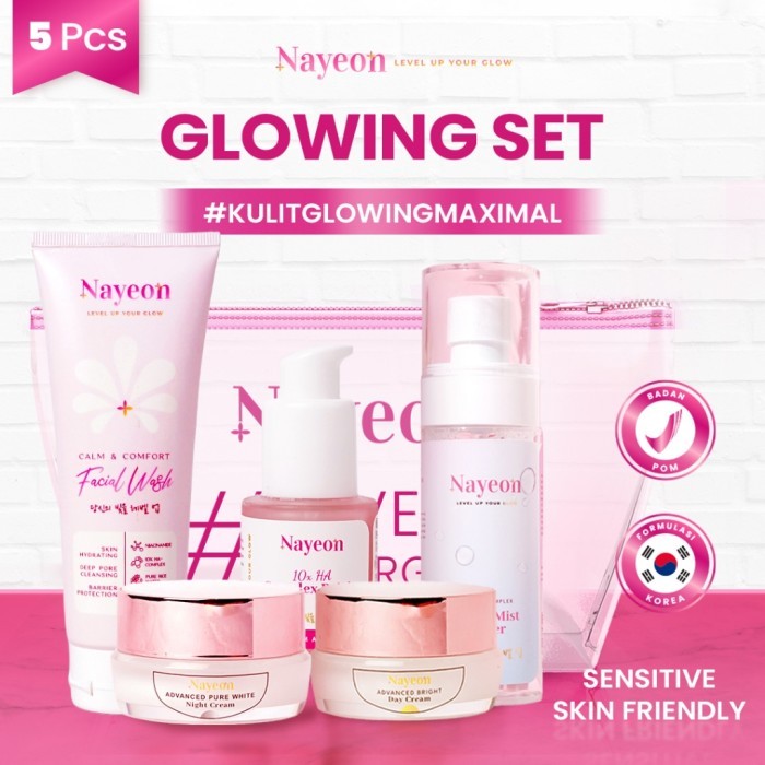 TERLARIS [NOVEMBER SALE] NAYEON SKINCARE 5PCS PAKET SKINCARE FACIAL WASH GENTLE + BRIGHTENING SERUM