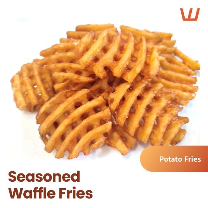 

Seasoned Waffle Fries Kentang Goreng Berbumbu 500Gr Original