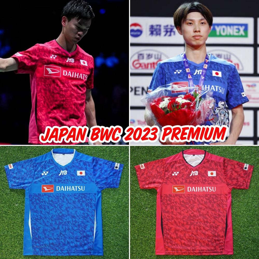ORIGINAL Jersey badminton Japan bwc 2023 premium at-113