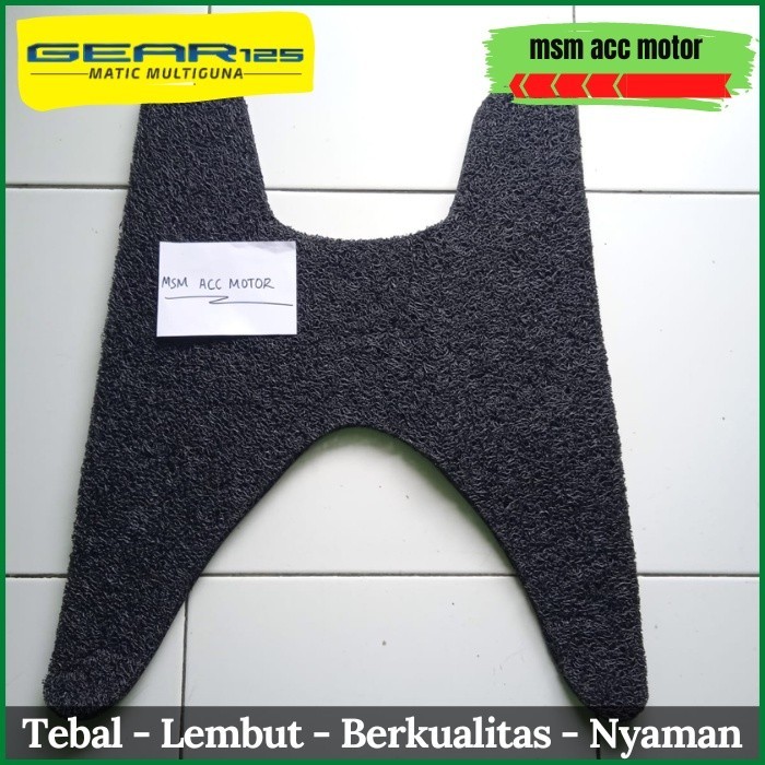 

TERLARIS KARPET YAMAHA GEAR 125 2020 2021 2022 MODEL MIE MI BIHUN BAHAN PREMIUM MURAH!!! MURAH