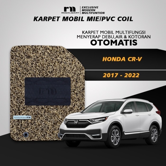 

TERLARIS ROYAL MART - KARPET MOBIL HONDA CRV 2017-2022 FULL SET/CARPET MIE BIHUN PREMIUM KESET PVC