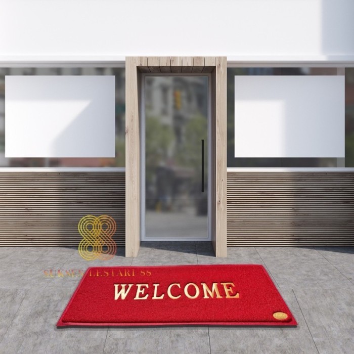

TERLARIS KESET KARPET ANTI SLIP PVC MIE BIHUN PINTU LOBBY WELCOME YUGEN - 50 X 120 MURAH!!! MURAH