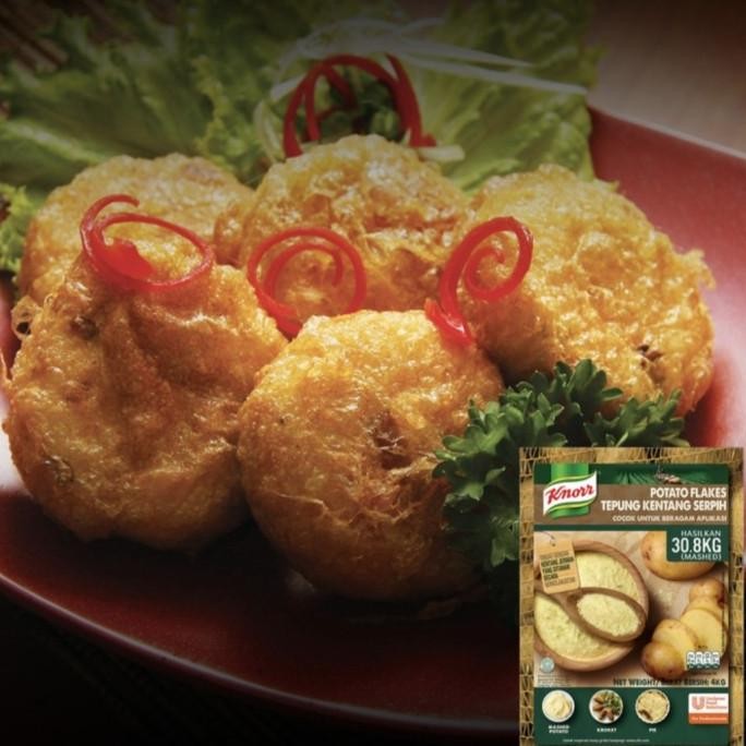 

Knorr Potato Flakes / Tepung Kentang Serpih / Mashed Potato 500G Original