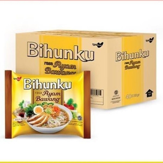 

TERLARIS BIHUNKU AYAM BAWANG 1 DUS 40 PCS MURAH!!! MURAH