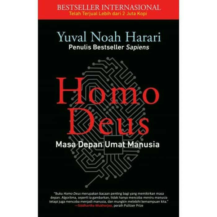 

BUKU HOMO DEUS YUVAL NOAH HARARI PENULIS SAPIENS