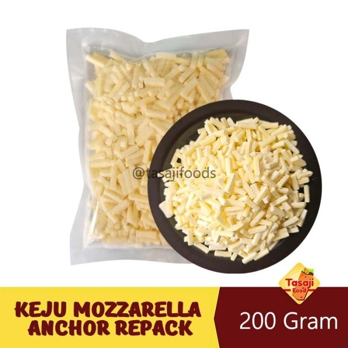 

TERLARIS KEJU MOZZARELLA ANCHOR SHREDDED EXTRA STRETCH REAPACK 200 GRAM MURAH!!! MURAH