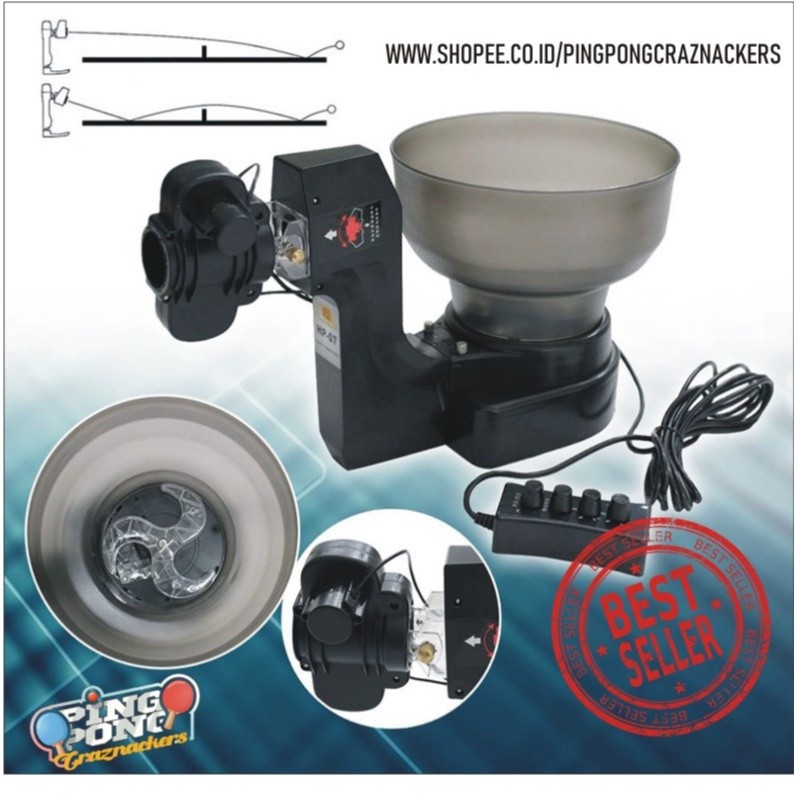Disc Robot Pingpong Tenis Meja Huipang 07 Mesin Pingpong