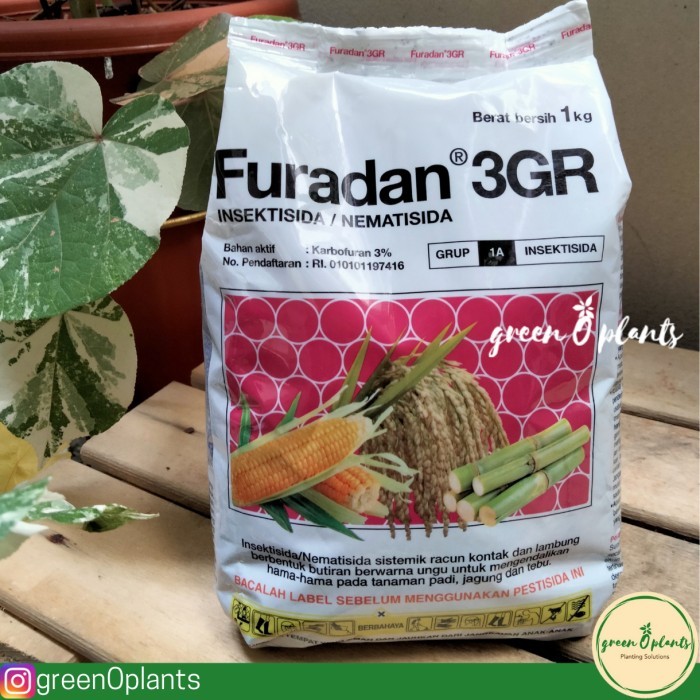 ASLI FURADAN 3GR 1KG INSEKTISIDA NEMATISIDA KODE 388