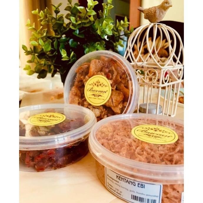 

Tempe Kacang Kentang Ebi Dendeng Sapi Balado Bawean Sweetheart Bandung Original