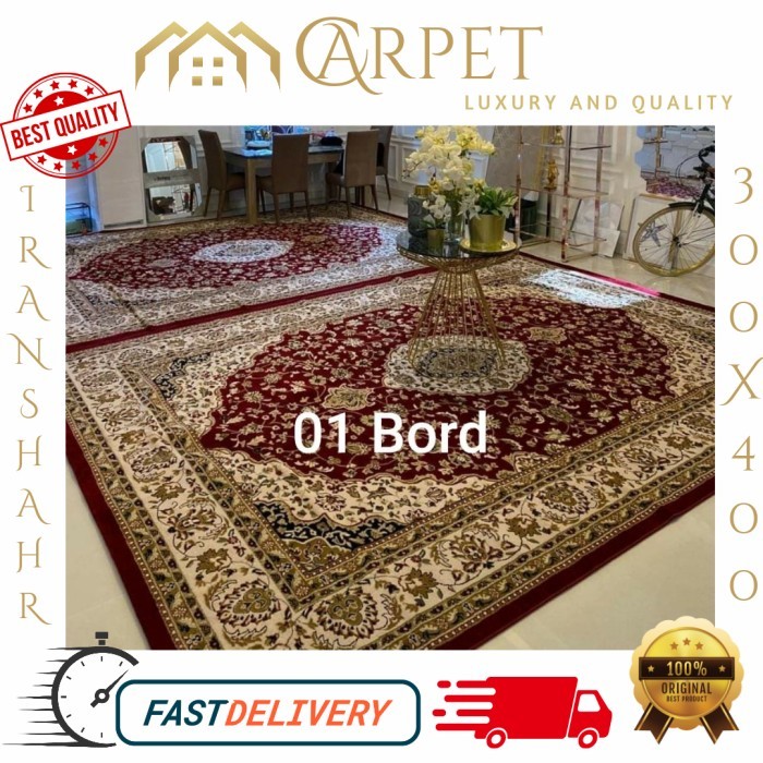 PROMO karpet semi turki 3x4 iranshahr karpet permadani besar jumbo