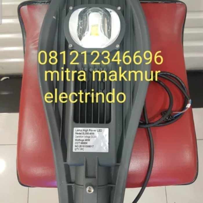 PJU LED DC SOLAR PANEL 40W PJU DC LAMPU PJU 40W 24V