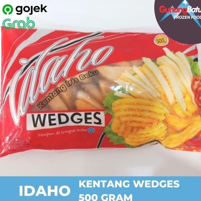 

Idaho Kentang Goreng Wedges 500 Gram Original