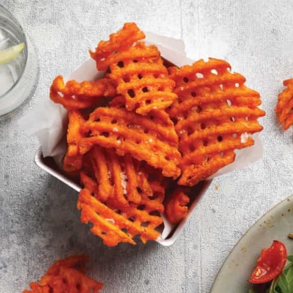 

Waffle Fries Crosstrax Kentang Goreng Waffle Premium 500Gram Original