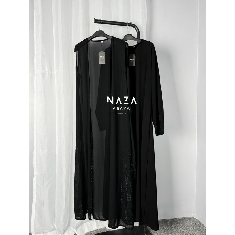 Promo Super Mahira Abaya One Set Outer & Inner Abaya Dubai Abaya Saudi Termurah Abaya Remaja Gamis