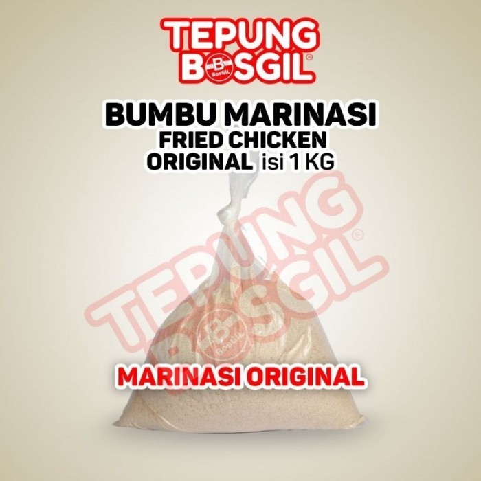 

TERLARIS BUMBU PREMIUM FRIED CHICKEN MARINASI ORIGINAL 1KG MURAH!!! MURAH