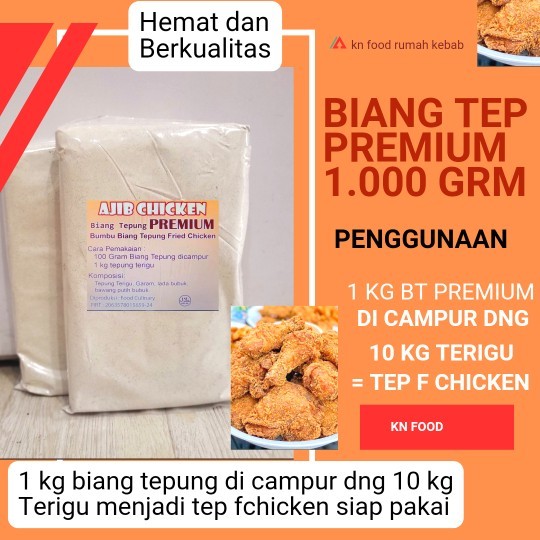 

TERLARIS TEPUNG BIANG PREMIUM FRIED CHICKEN 1KG-BIANG TEPUNG FRIED CHICKEN PREMIUM MURAH!!! MURAH
