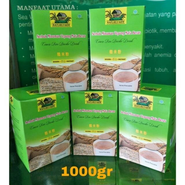 

TERLARIS TEPUNG MATA BERAS 1000GR NATUREFARM MURAH!!! MURAH
