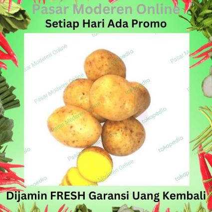 

Kentang Dieng 500 Gram/1000 Gram/Serpong/Bsd/Bintaro/Tangerang/Tangsel Original