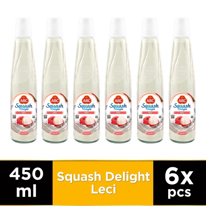 

TERLARIS ABC SIRUP SQUASH DELIGHT LECI 450 ML - MULTI PACK 6 PCS MURAH!!! MURAH