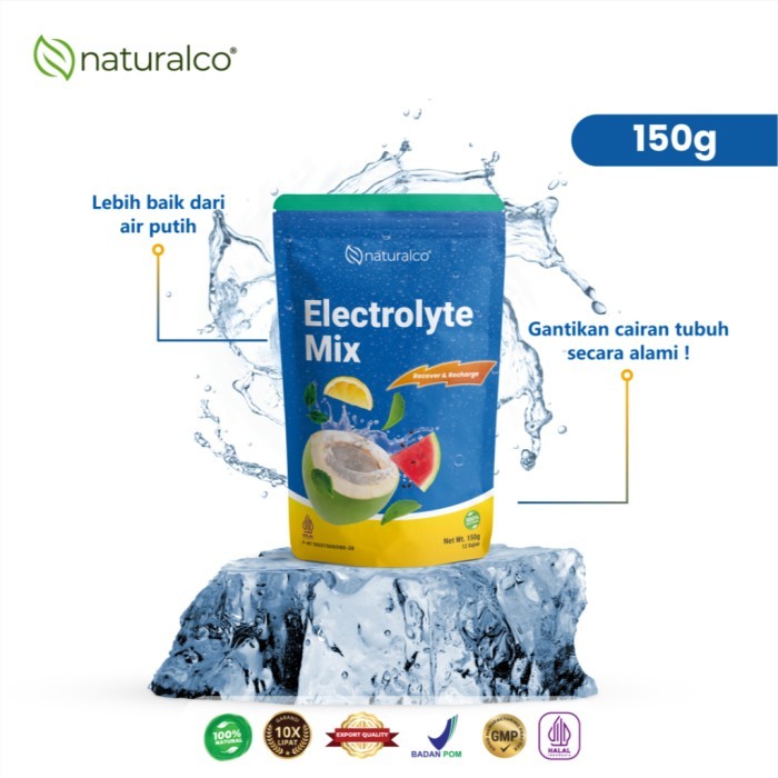 

TERLARIS NATURALCO ELECTROLYTE MIX GANTIKAN CAIRAN TUBUH DENGAN YG 100% ALAMI 12 SAJIAN MURAH!!!
