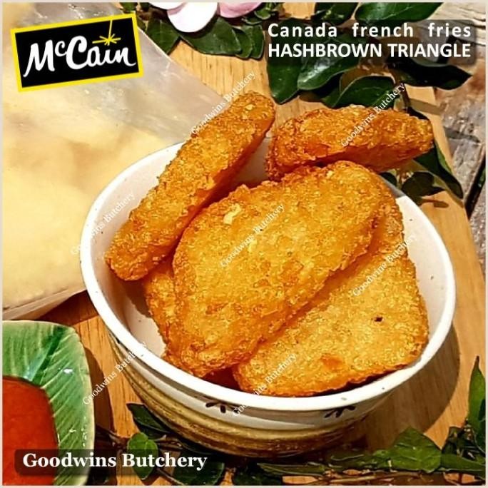 

Mccain French Fries Hashbrown Patties Triangle Kentang Frozen Canada Original