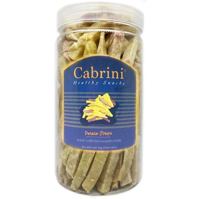 

Cabrini Healthy Snacks Potato Strips 1000Ml Keripik Ubi Kentang Talas Original