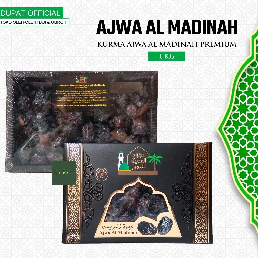 

Kurma Ajwa Al Madinah Premium 1 Kg / Ajwa Madina / Medina / Kurma Nabi